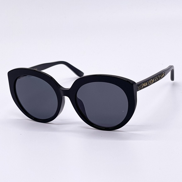 JIMMY CHOO NEW BLACK WOMEN SUNGLASSES JIMMY CHOO - Picture 3 of 9